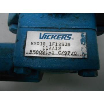 VICKERS Hydraulic Model: V2010 1F12S3S 11AA12 Pump