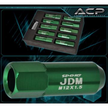 FOR LINCOLN M12x1.5 LOCKING LUG NUTS WHEELS EXTENDED ALUMINUM 20PIECES SET GREEN
