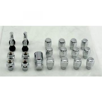 DF-54015 Lug Nut Kits - 12 x 1.5 mm ET Conical Wheel Locks Valve Stems Lock Key
