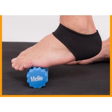 Plantar Fasciitis Bundle By Mello-Foot Arch Support Wrap &amp; Foam Roller Set-Small