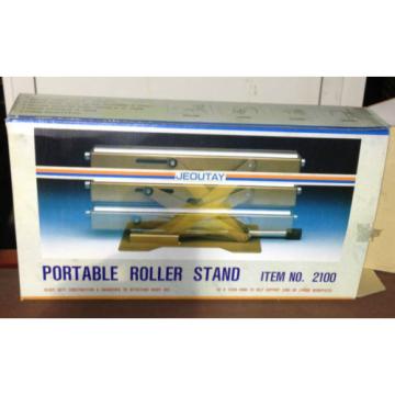 NEW PORTABLE ROLLER STAND TABLETOP JACK TYPE WOODWORK WORK SUPPORT ADJUSTABLE