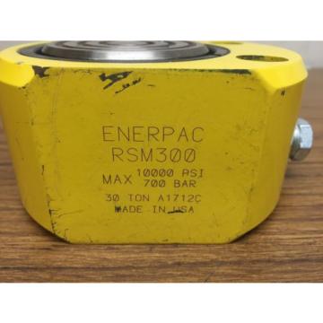 Enerpac RSM300 MAX10000 PSI 700 BAR 30 Ton 1/2 inch stroke Hydraulic Cylinder  Pump