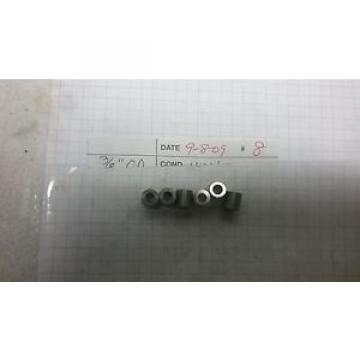 SUPPORT ROLLERS 6 PCS., 3/8&#034; OD, 3/8&#034; WIDE, 3/16&#034; PIN