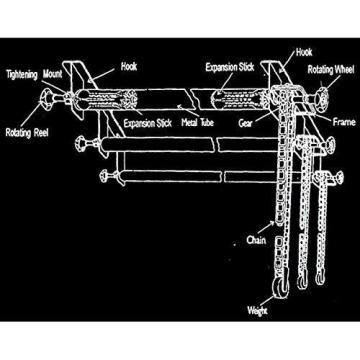 CowboyStudio Photography 3-Roller Wall Mounting Manual Background Support System