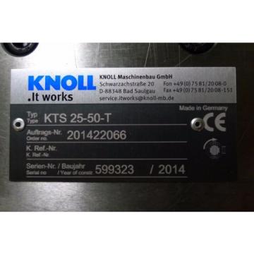 Knoll Screw type pump, e Schraubenspindelpumpe KTS 2550T Pump