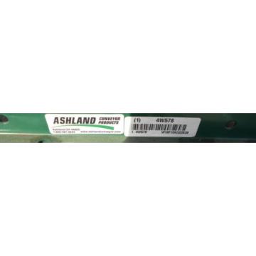 ASHLAND CONVEYOR ROLLERS, 100 FT, 15 STAND SUPPORTS, ROLLER CENTERS 3&#034;,