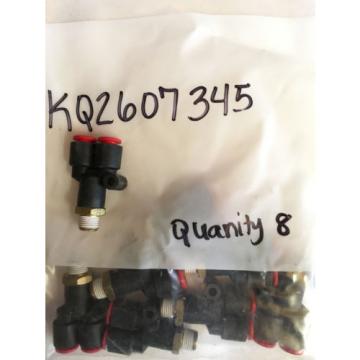 SMC FITTINGS KQ2607345 NEW BAG OF 8 Pump