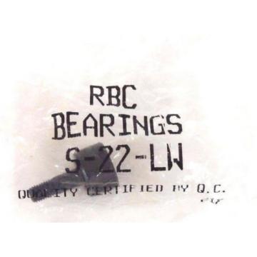 LOT OF 4 NEW RBC S-22-LW CAM FOLLOWER BEARINGS S22LW