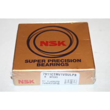 New NSK 7911 CTRV1VSULP3 Super Precision Bearing 7911CTRV1VSULP3