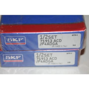 SKF 71913 ACD/P4ADGA Super Precision Bearings (Fafnir 2MM9313)  * NEW *