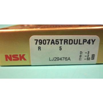NSK 7907A5TRDULP4Y SUPER PRECISION ANGULAR CONTACT BEARING 35MM BORE NEW