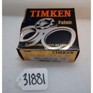 Timken Fafnir 3MM210WICRDUM super precision bearings (Inv.31881)