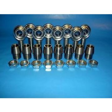 Economy 4-Link Rod Ends Kit 3/4&#034; x 3/4&#034;-16 Heim Joints (Fits 1-1/2 x.250 Tubing)