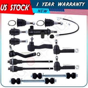 13 New Suspension Ball Joint Tie Rod Ends Parts for 2001-2010 GMC Sierra 2500 HD