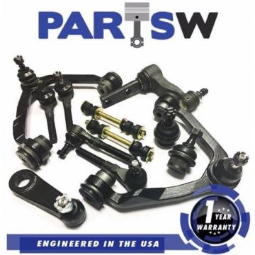 14 Pc New Control Arm Tie Rod End Ball Joint Kit Ford F250 F150 Expedition 97-04