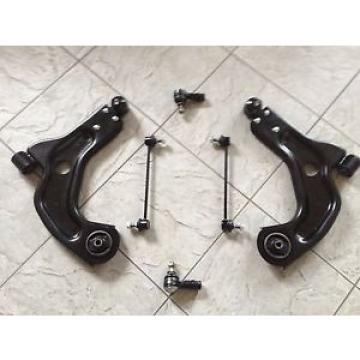 FORD PUMA (97-01) TWO FRONT WISHBONES SUSPENSION ARMS+2 TRACK ROD ENDS+2 LINKS