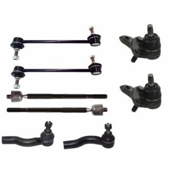 8 Piece Inner and Outer Tie Rod End Ball Joint Sway Bar Link Kit for Toyota RAV4