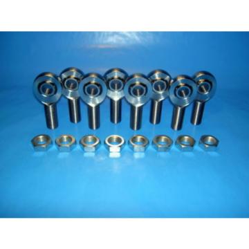 4-Link 5/16-24 x 5/16 Bore, Chromoly, Rod End / Heim Joint, With Jam Nuts