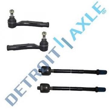 Brand New 4pc Front Suspension Inner Outer Tie Rod Kit for 2003 - 2008 Corolla