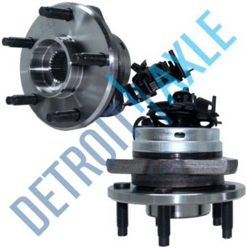 Pair (2) New Front Wheel Hub &amp; Bearing Assembly w/ ABS 5 STUDS for G6 Malibu