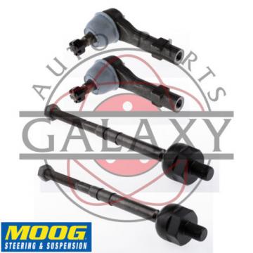 Moog New Inner &amp; Outer Tie Rod Ends For Ford Explorer Mountaineer RangerRWD