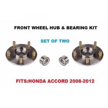 Front Wheel Hub And Bearing Kit Assembly for Honda Accord 2008-2012 PAIR TWO