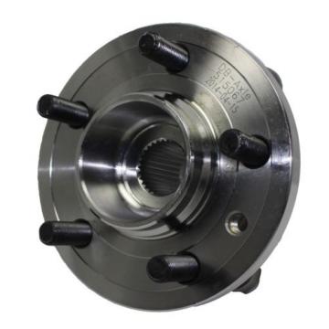 Pair: 2 New FRONT Driver and Passenger Wheel Hub and Bearing Assembly