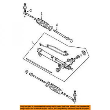 GM OEM Steering Gear-Inner Tie Rod End 88967176