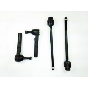 4 Piece Kit 4 Tie Rod Ends For 2004 Chevrolet Classic 2 Year Warranty