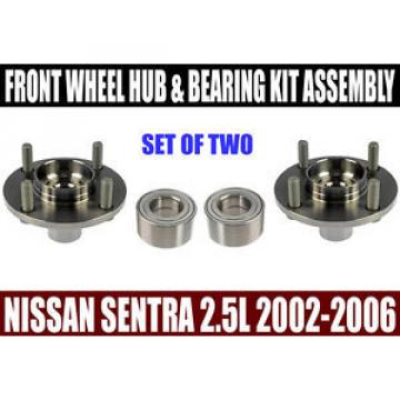 Front Wheel Hub &amp; Bearing Kit Assembly  SPK706  510061 SET OF TWO