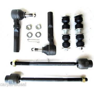 Chevrolet Malibu 1997-2003 Tie Rod End Front Inner &amp; Outer &amp; Sway Bar Links 6Pcs