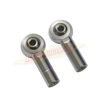 20 Silver Aluminum M3 Link Rod End Ball Joint CW CCW f 1/10 RC Car Crawler Buggy