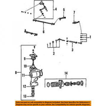 TOYOTA OEM Steering Gear-Outer Tie Rod End 4504669135