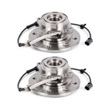 Pair New Front Left &amp; Right Wheel Hub Bearing Assembly For Chevy &amp; GMC Trucks