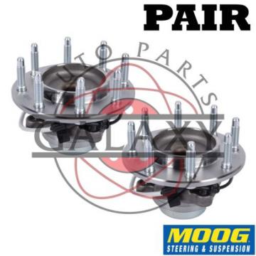 Moog New Front Wheel  Hub Bearing Pair For Sierra Silverado Surburban Yukon