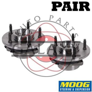 Moog New Front Wheel  Hub Bearing Pair For Ford Expedition Lincoln Navigator