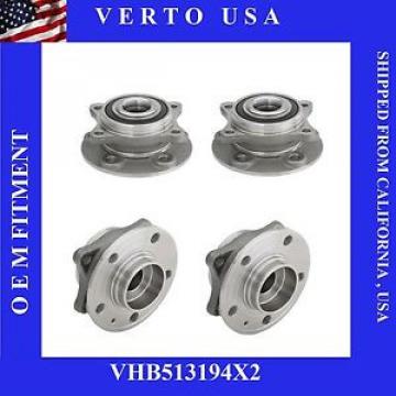 2 Front Wheel Hub Bearings Assembly Fits Volvo XC70 V70 S80 S60 Life Time