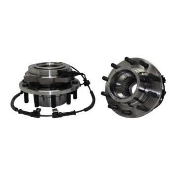 Pair (2) New FRONT Left &amp; Right Wheel Hub and Bearing Assembly w/ ABS 4WD DRW