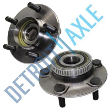 Pair: 2 New REAR Chrysler Dodge Cars ABS Complete Wheel Hub and Bearing Assembly