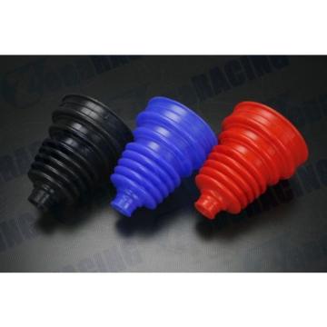 4pcs Universal BLUE Silicone Constant Velocity CV Boot Joint Kit Replacement