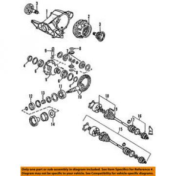 AUDI OEM 93-95 90-Rear Outer CV Constant Velocity Joint 893498099PX