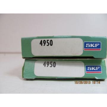 LOT OF 2 NEW IN BOX SKF  4950  Oil Seal New Grease Seal
