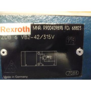 New Rexroth R900409896 ZDB 6 VB2-42/315V ZDB6VB2-42/315V Valve
