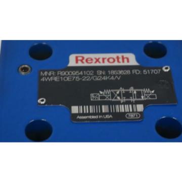 NEW REXROTH 4WRE10E75-22/G24K4/V VALVE R900954102