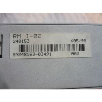 New Rexroth Indramat RMI02 RM-I-02 Module  NO BOX