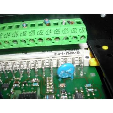 REXROTH VT-VSPA1-1-D10 AMPLIFIER CARD W/BASE USED NICE B10
