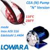 Lowara CEA AISI 316 Centrifugal CEAM70/3N/A 0,37KW 0,5HP 1x220240V 50HZ Z1 Pump #1 small image