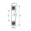 Spindle bearings - HCB7017-E-T-P4S #1 small image