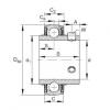 Radial insert ball bearings - UC209-27