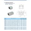 SCS8UU 8mm Linear motion ball slide units bearing block Al Rail guide shaft CNC #2 small image